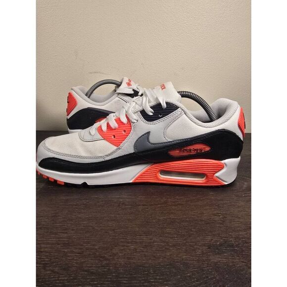 Nike Air Max 90 GTX Infrared Gore-Tex White Grey Red FD5810-101 Men\'s 9.5 main image 8
